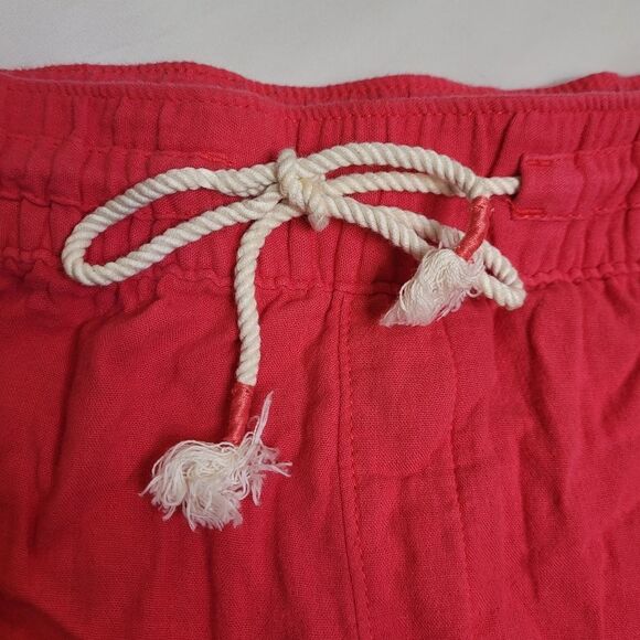 OLD NAVY pink textured gauze high‎ rise 5" inseam pull on shorts 4X - Picture 5 of 12